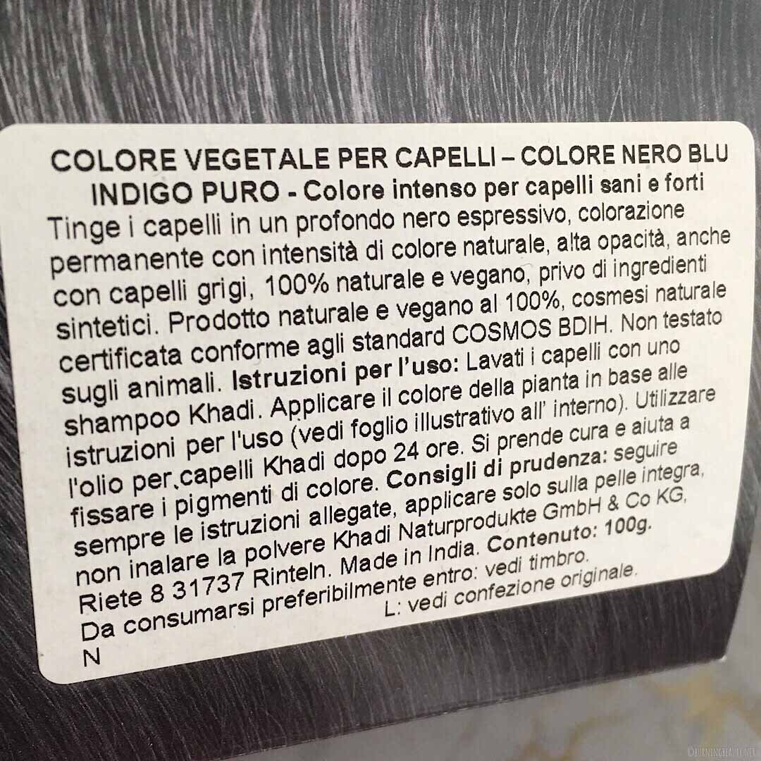 khadi henne lawsonia indigo istruzioni