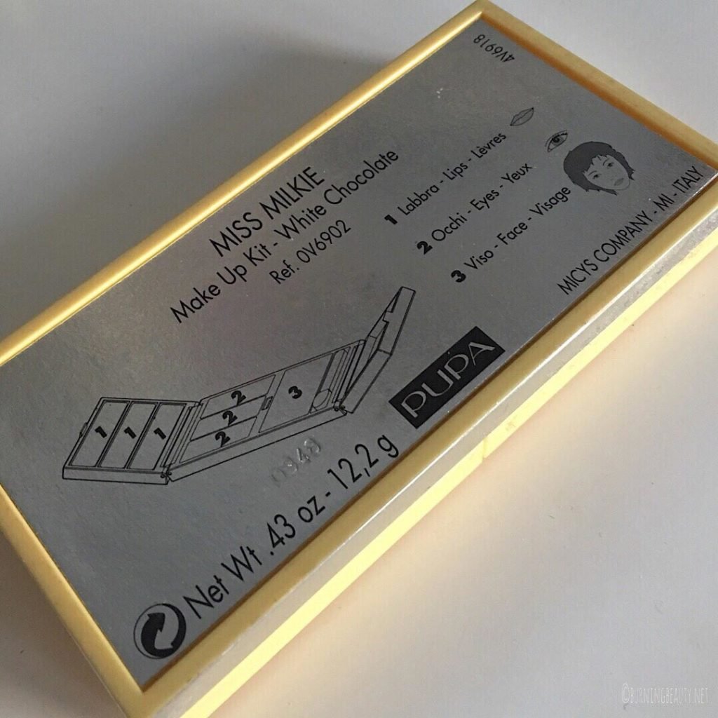 pupa milano miss milkie back