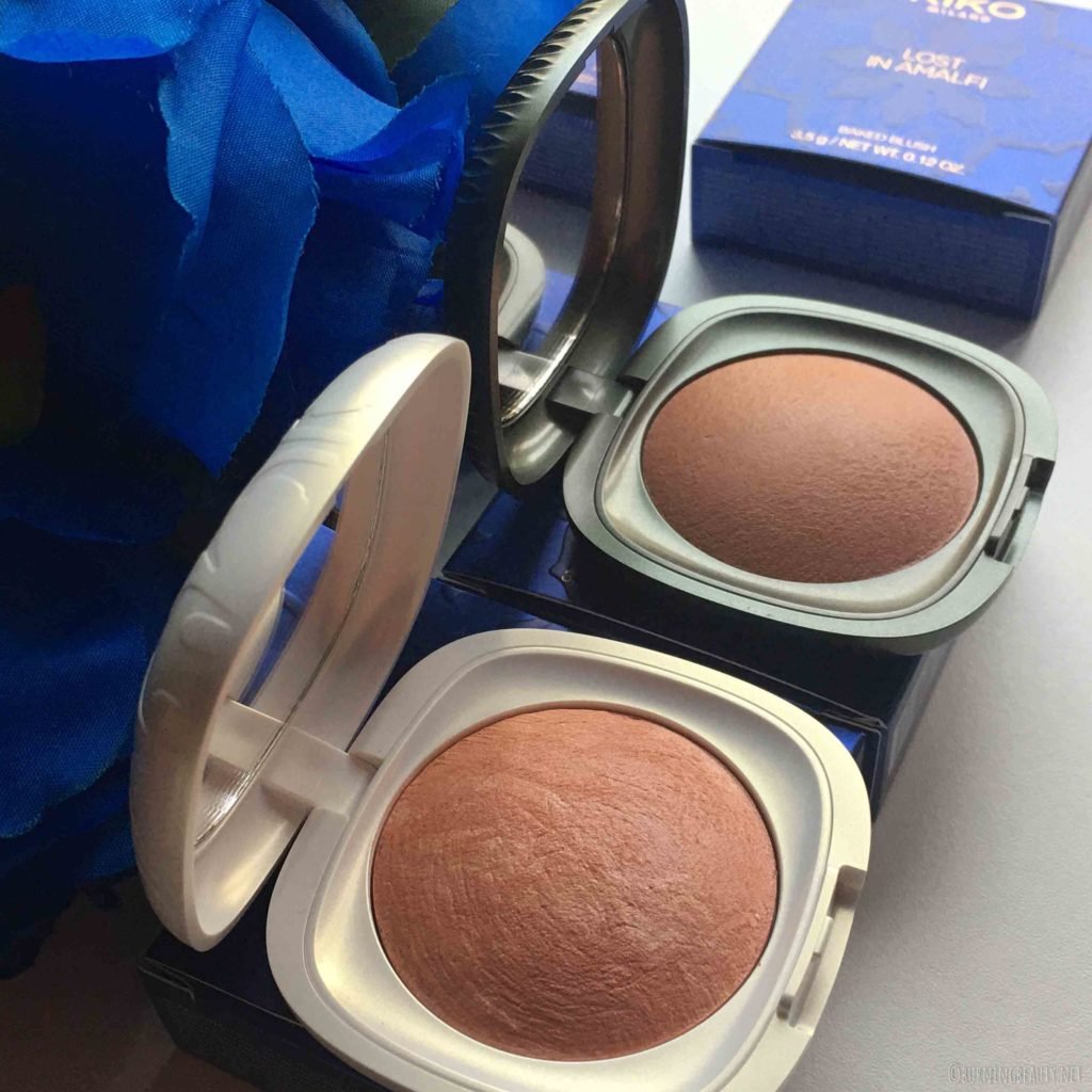 kiko lost in amalfi baked blush closeup