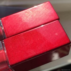 kiko wonder woman lip paint closeup lid