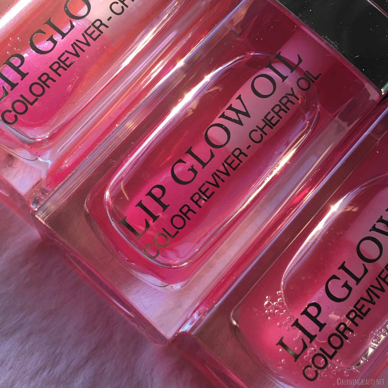 dior pure glow collection oil closeup