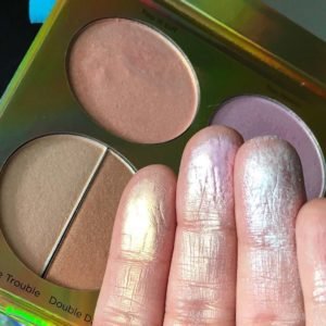 bh cosmetics duolight palette swatches