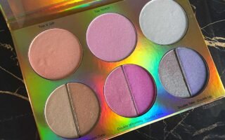 bh cosmetics duolight palette open