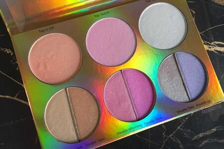 bh cosmetics duolight palette open