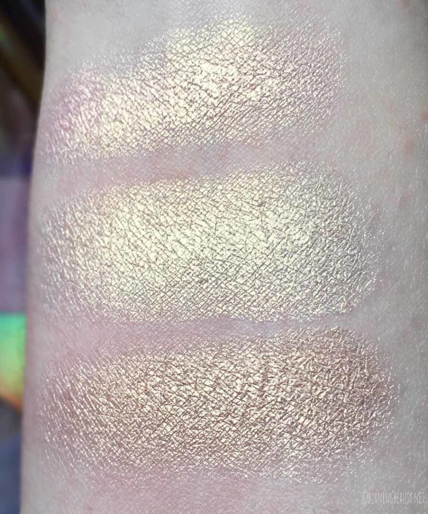 bh cosmetics duolight palette swatch 1
