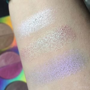 bh cosmetics duolight palette swatch 3