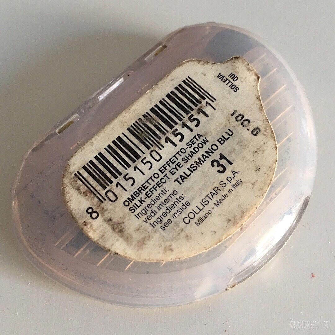 collistar talismano blu 31 back