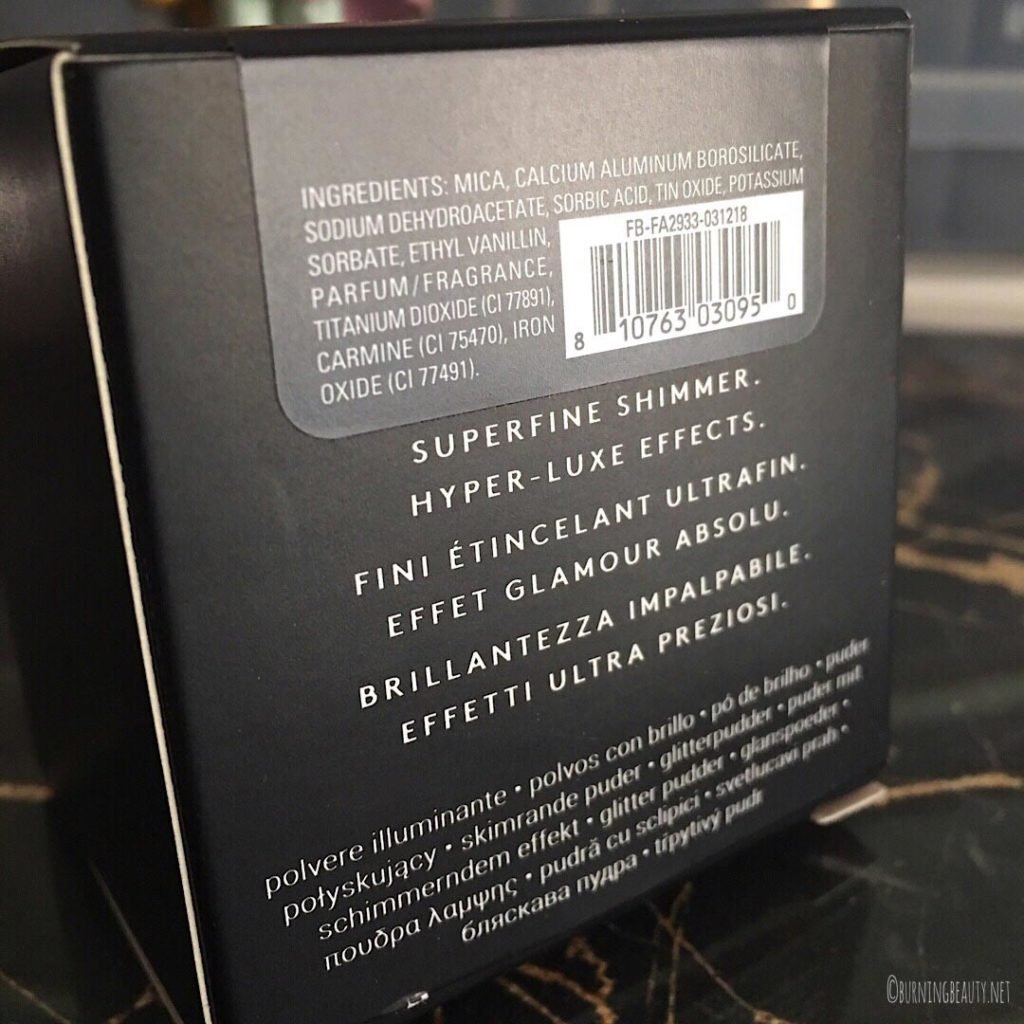 fenty beauty fairy bomb rose on ice back