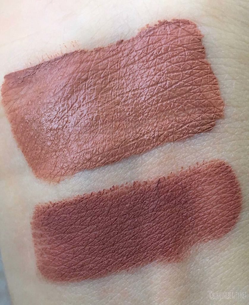 mulac cosmetics kali collection mahila swatch