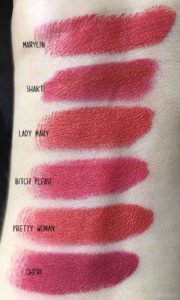 mulac cosmetics kali collection shakti