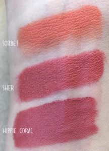 mulac cosmetics kali collection sher comparison