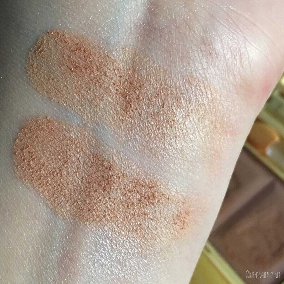 pupa milano miss milkie bronzer swatches