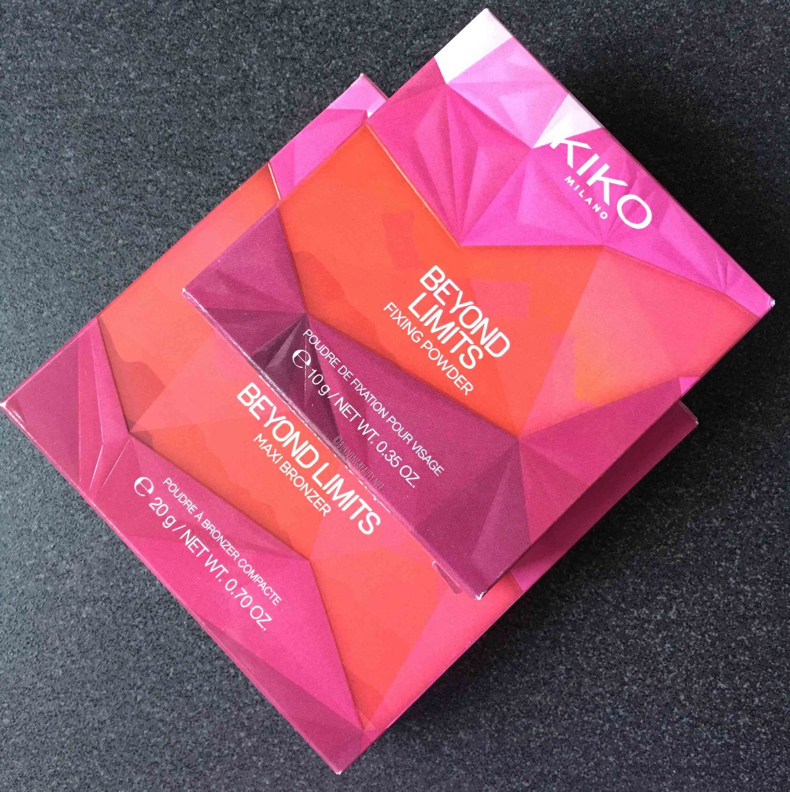 kiko beyond limits bronzer cipria box