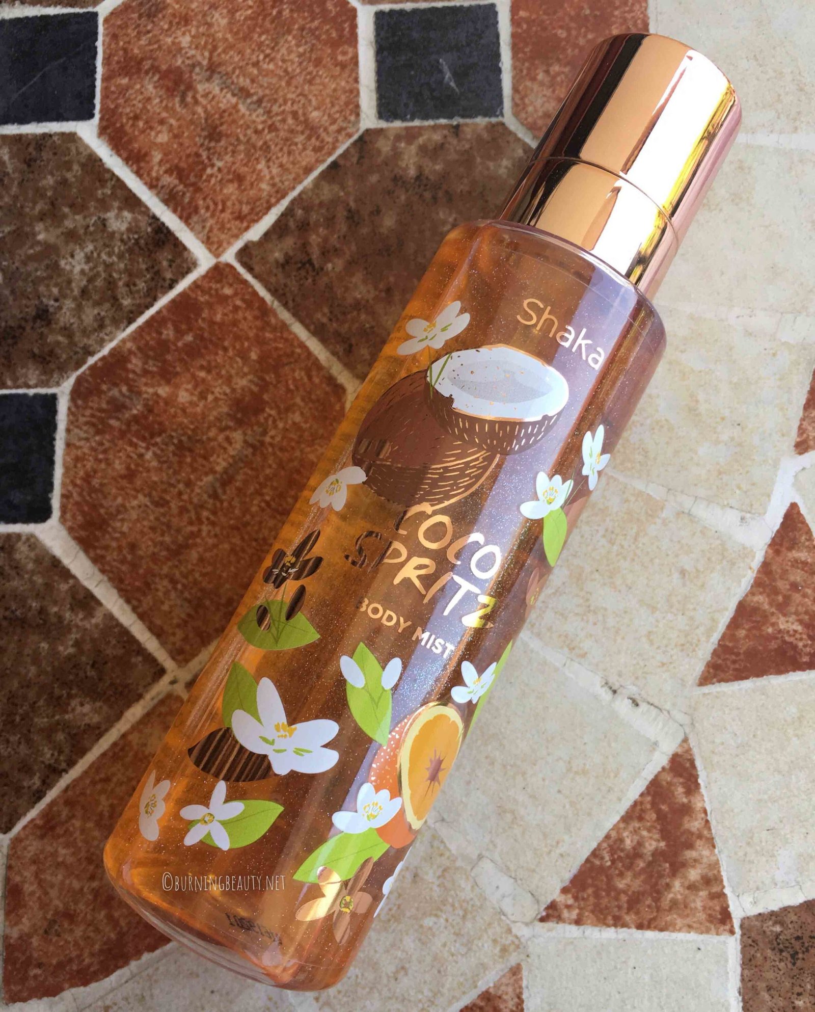 shaka beauty coco spritz body mist 