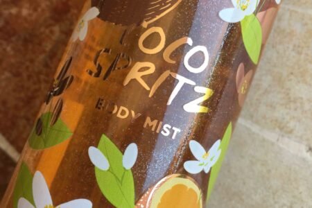 shaka beauty coco spritz body mist closeup