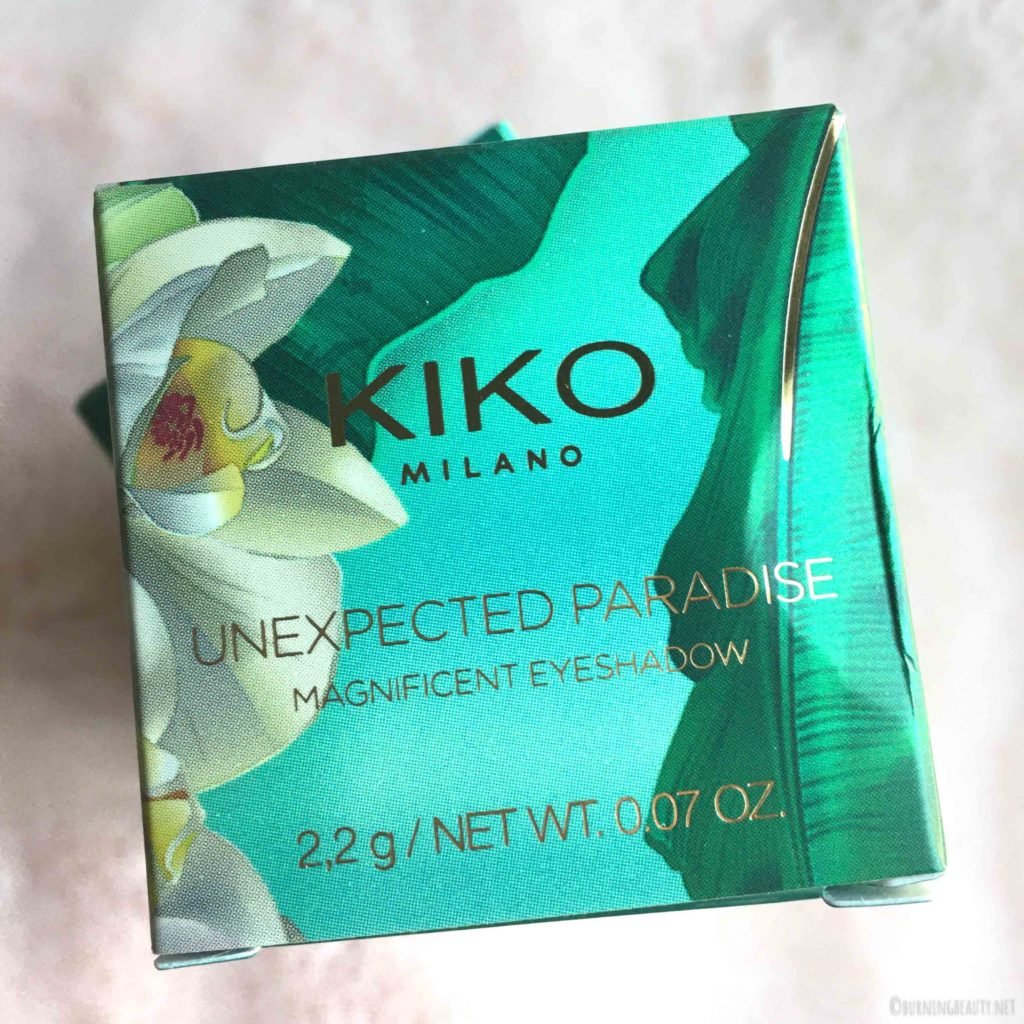 kiko unexpected paradise eyeshadow pack