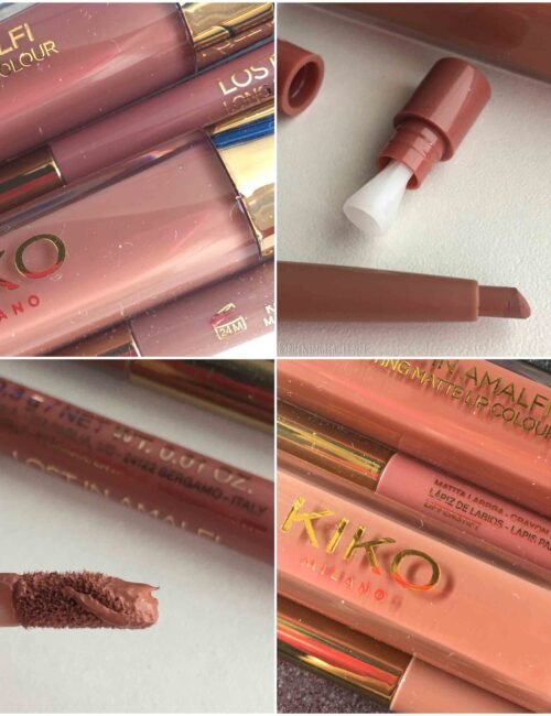 kiko lost in amalfi liquid lipstick pencil