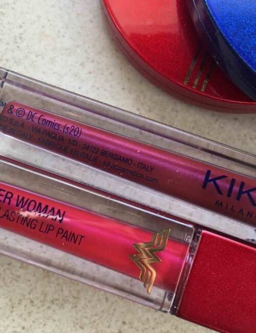 kiko wonder woman lip paint