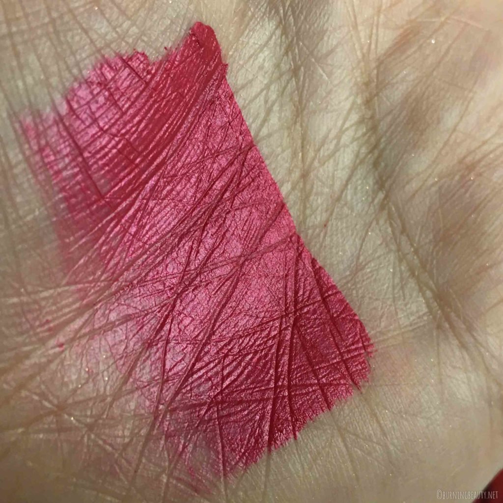 kiko wonder woman lip paint 05 swatch