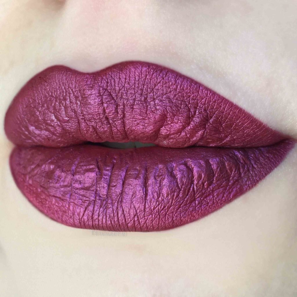 kiko wonder woman lip paint 06 wine