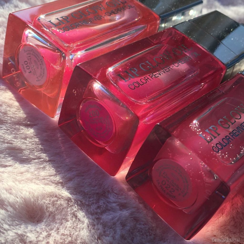 dior pure glow collection label