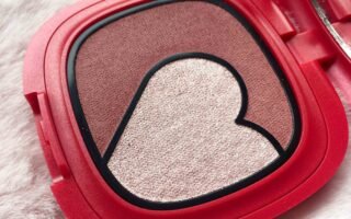 kiko milano ray of love eyeshadow palette 01 open closeup