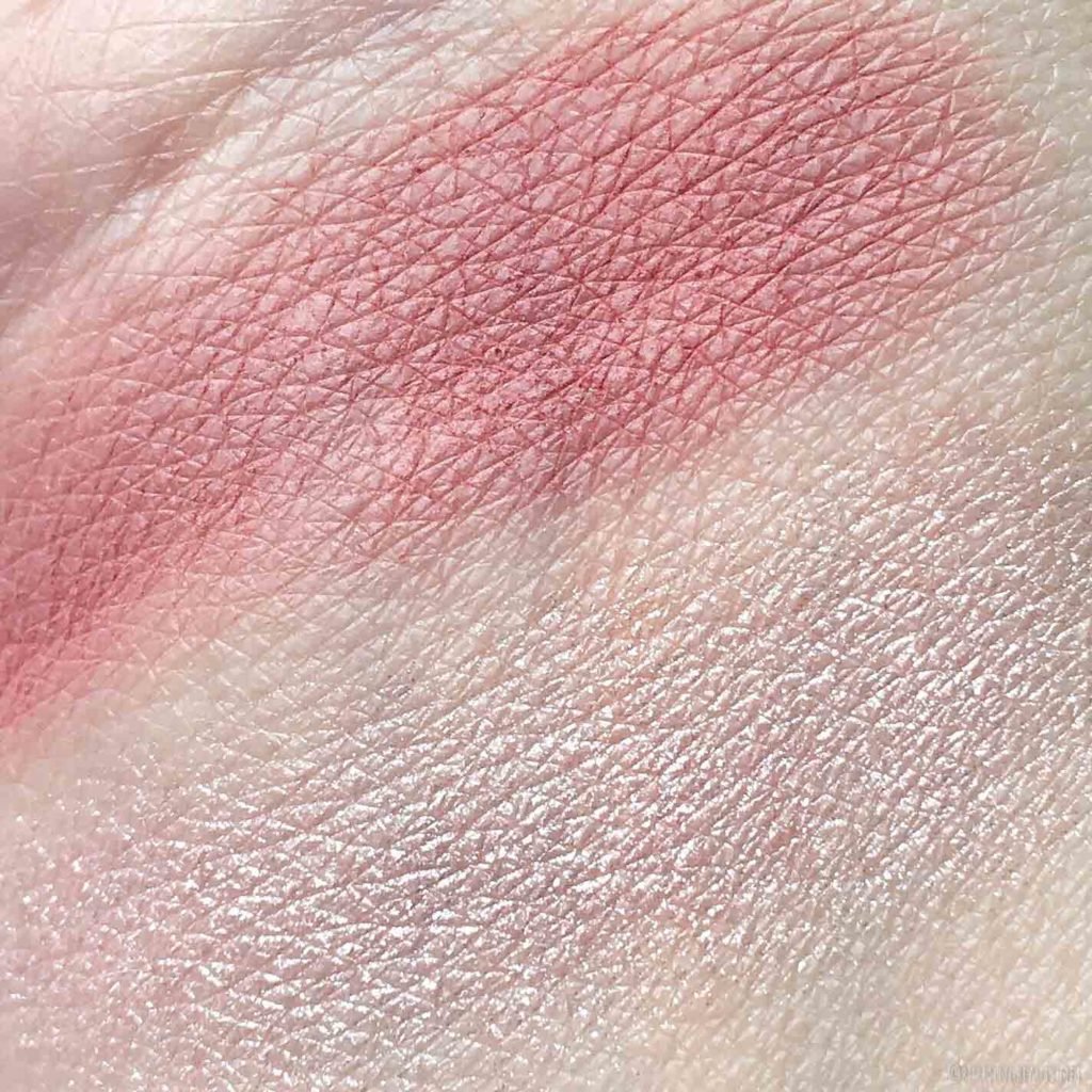 kiko milano ray of love eyeshadow palette 01 swatched