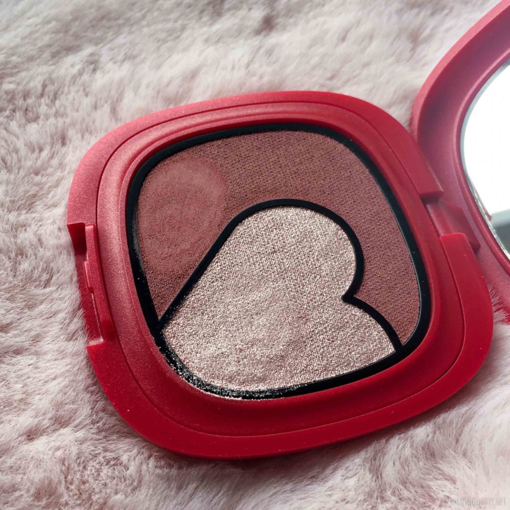 kiko milano ray of love eyeshadow palette 01 open