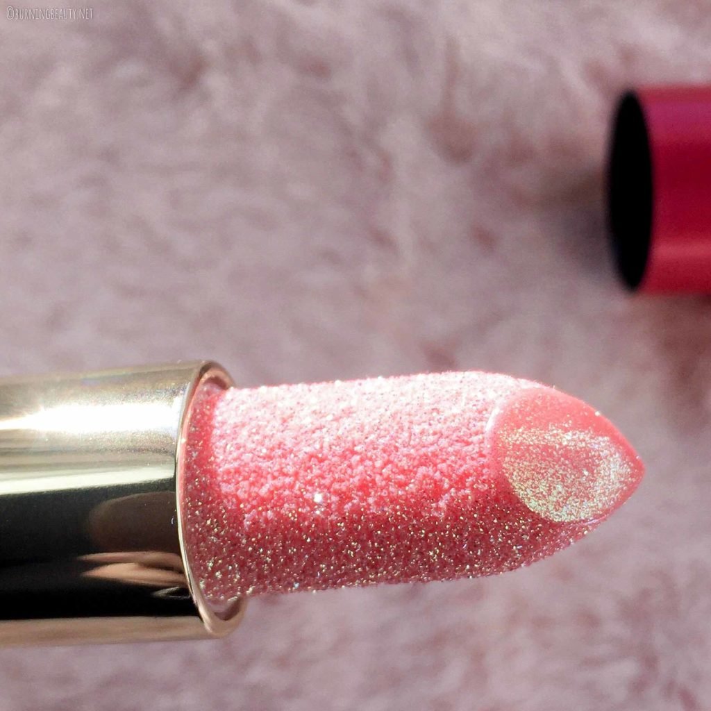 kiko ray of love sparkling lip balm closeup