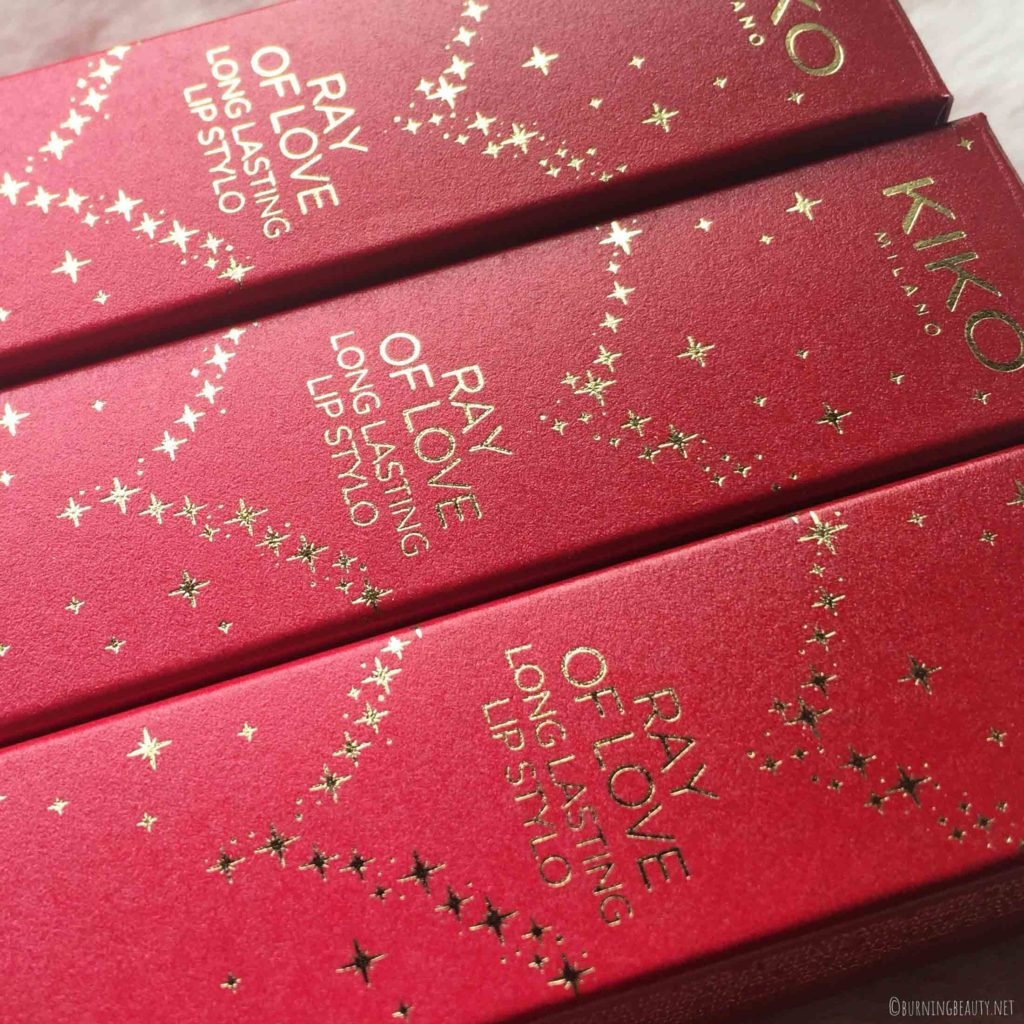 kiko ray of love lip stylo