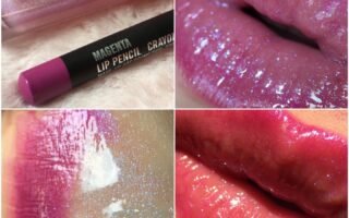 sephora glossed mac magenta combo