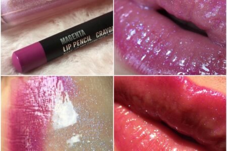 sephora glossed mac magenta combo