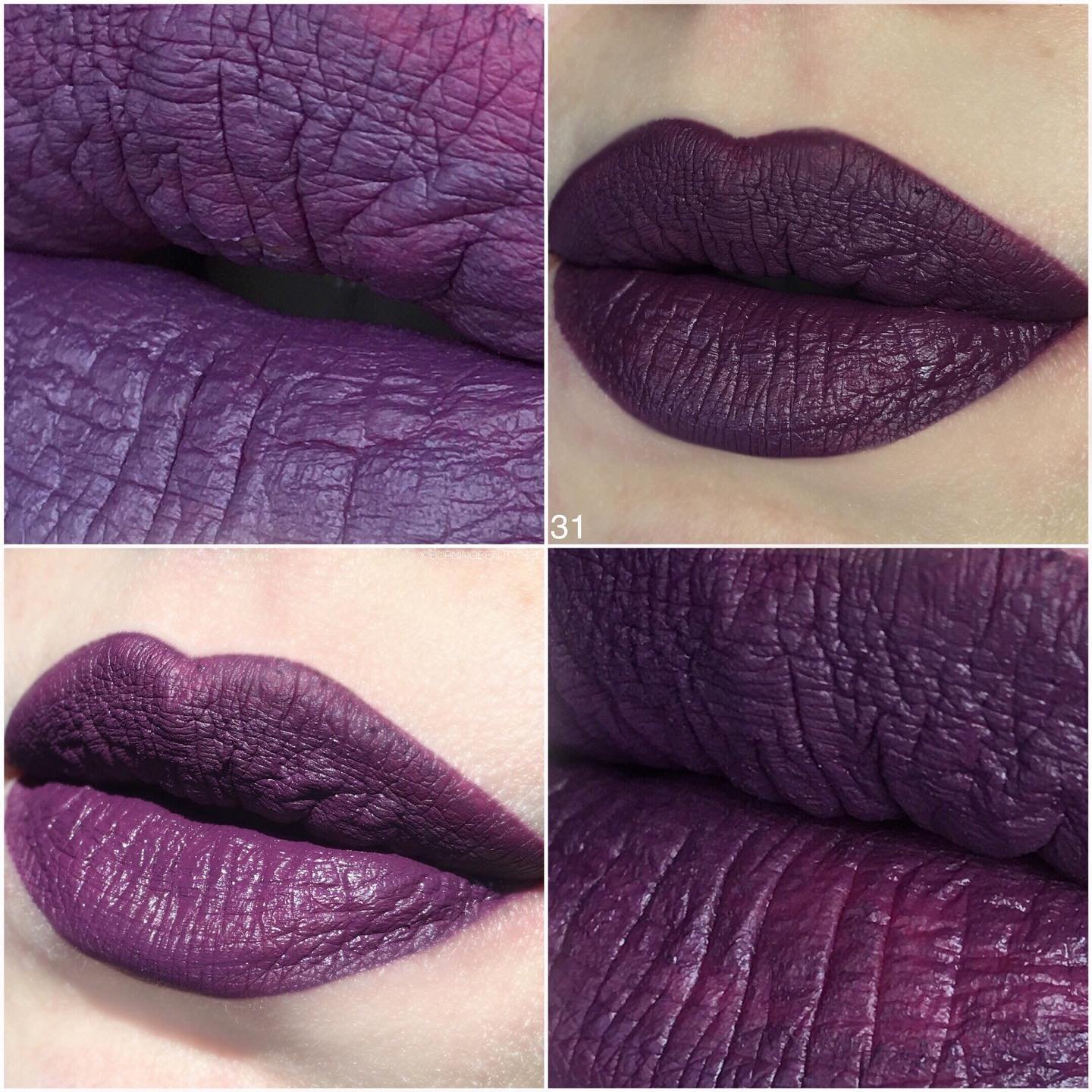 wemakeup ever liquid lipstick 31 mauna loa violet