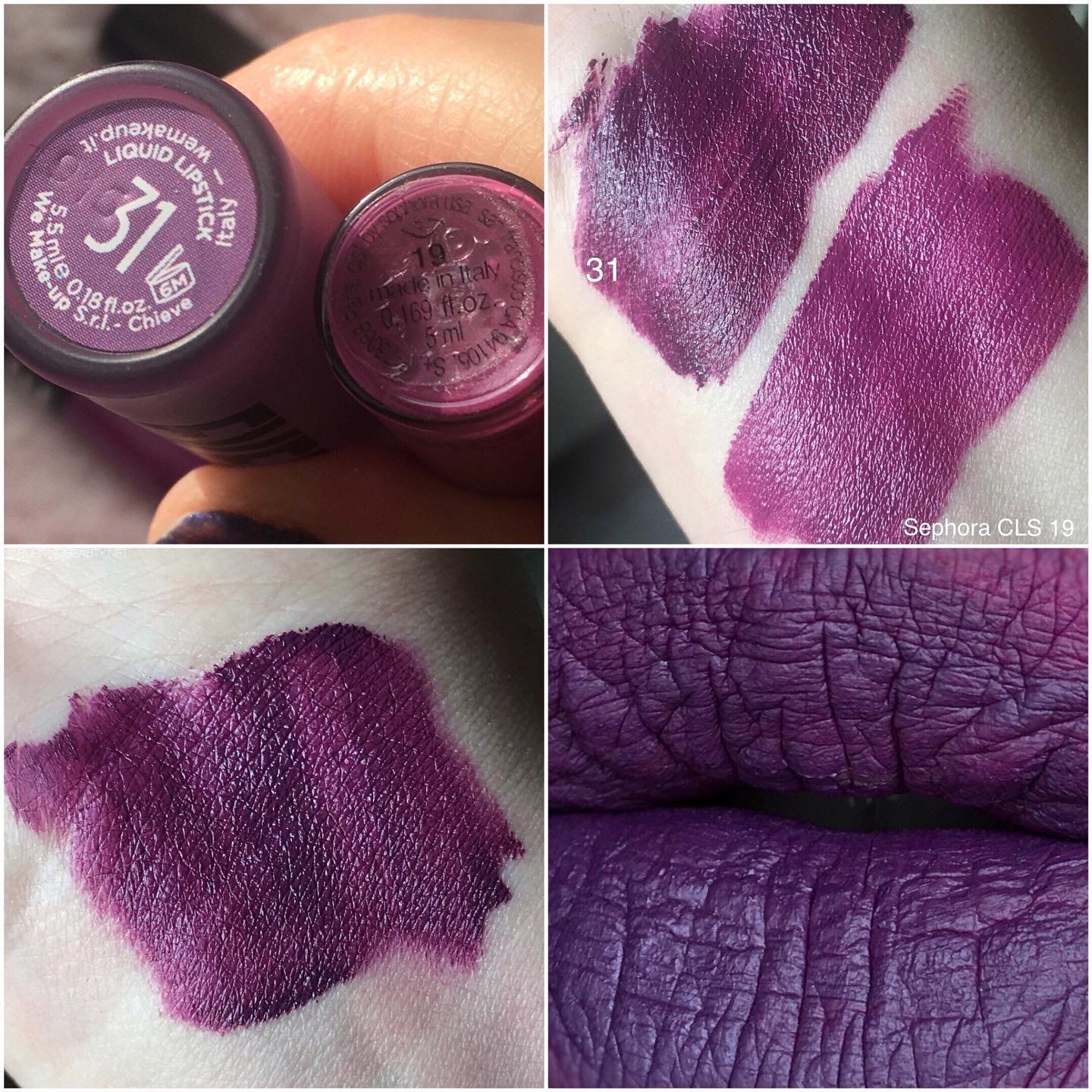 wemakeup ever liquid lipstick vs sephora 19