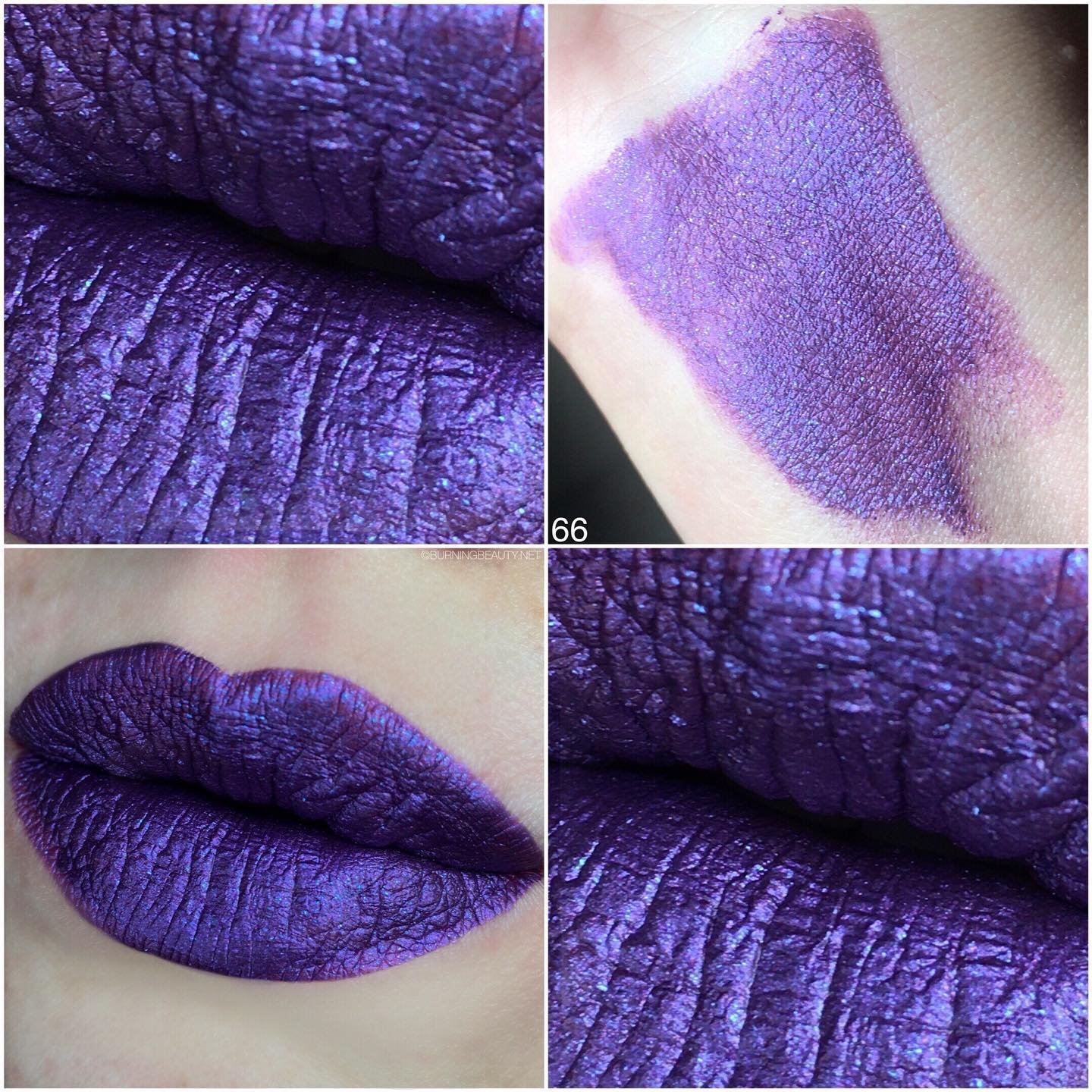 wemakeup ever liquid lipstick loki purple